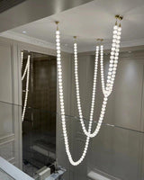 Pearl Necklace Pendant Light