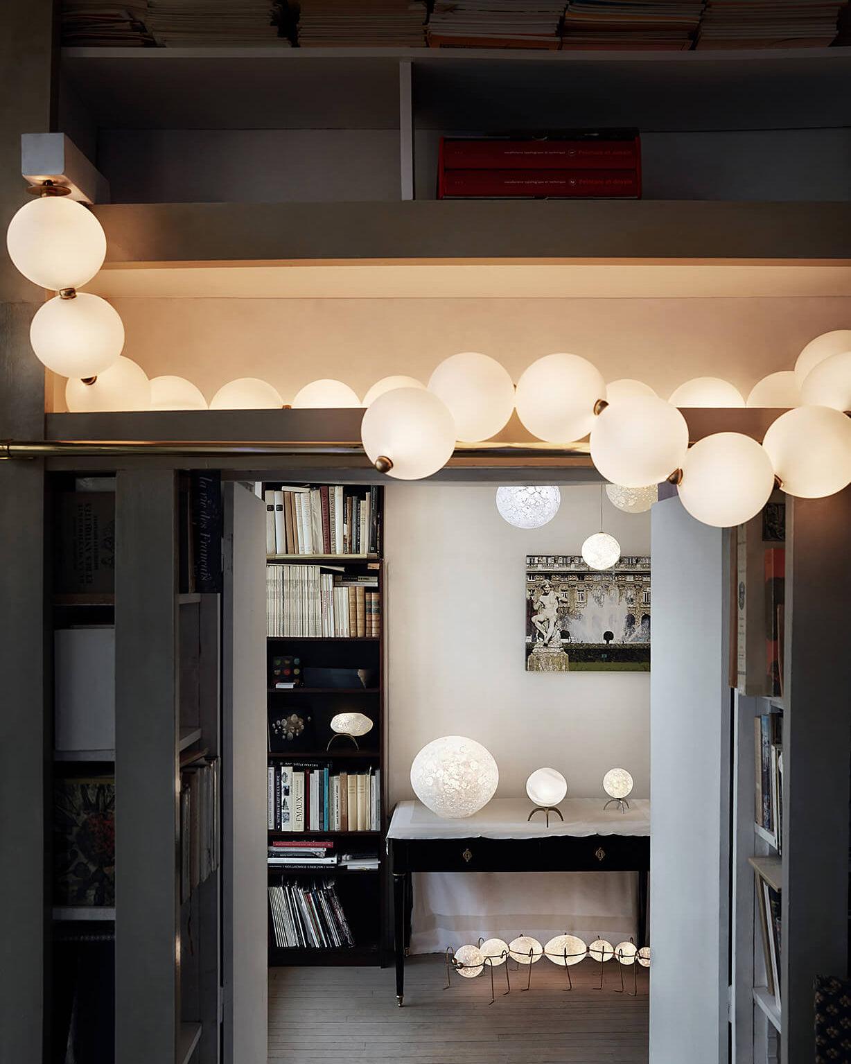 Pearl Necklace Pendant Light