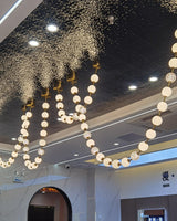 Pearl Necklace Pendant Light