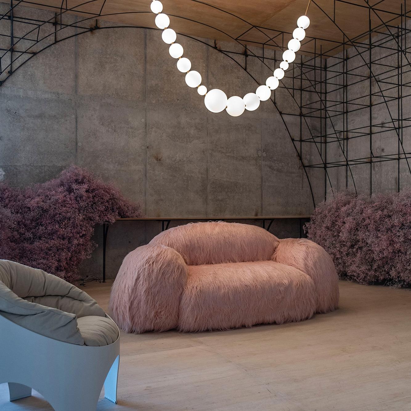 Pearl Necklace Pendant Light