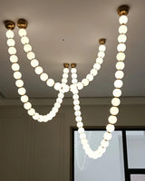 Pearl Necklace Pendant Light