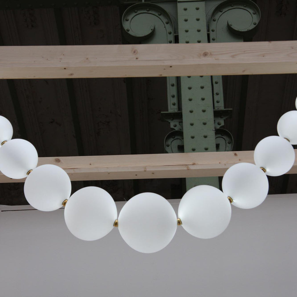 Pearl Necklace Pendant Light