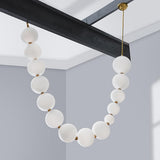 Pearl Necklace Pendant Light