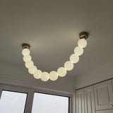 Pearl Necklace Pendant Light