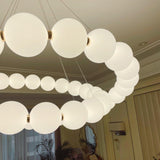 Pearl Necklace Pendant Light