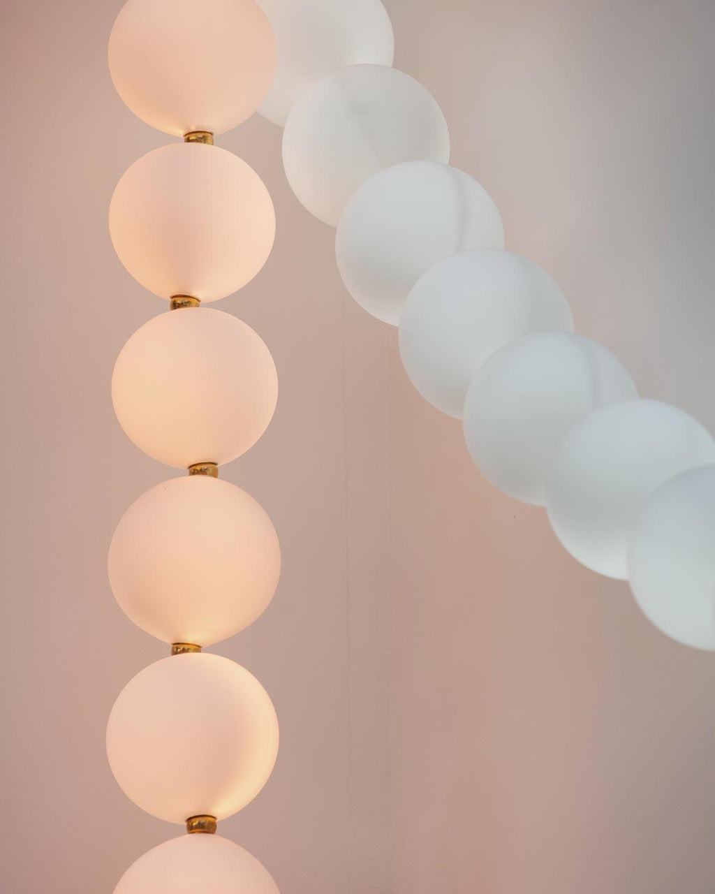 Pearl Necklace Pendant Light