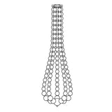 Pearl Necklace Pendant Light