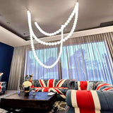 Pearl Necklace Pendant Light