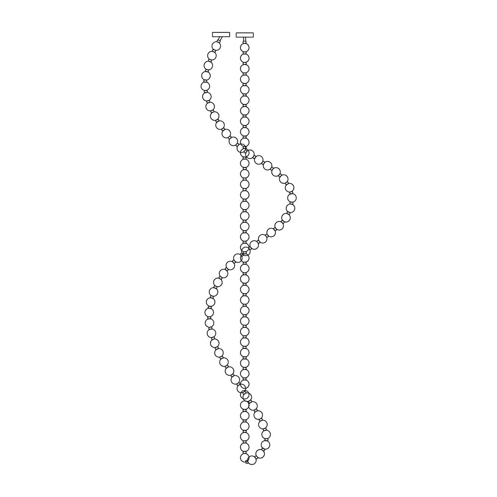Pearl Necklace Pendant Light