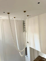 Pearl Necklace Pendant Light
