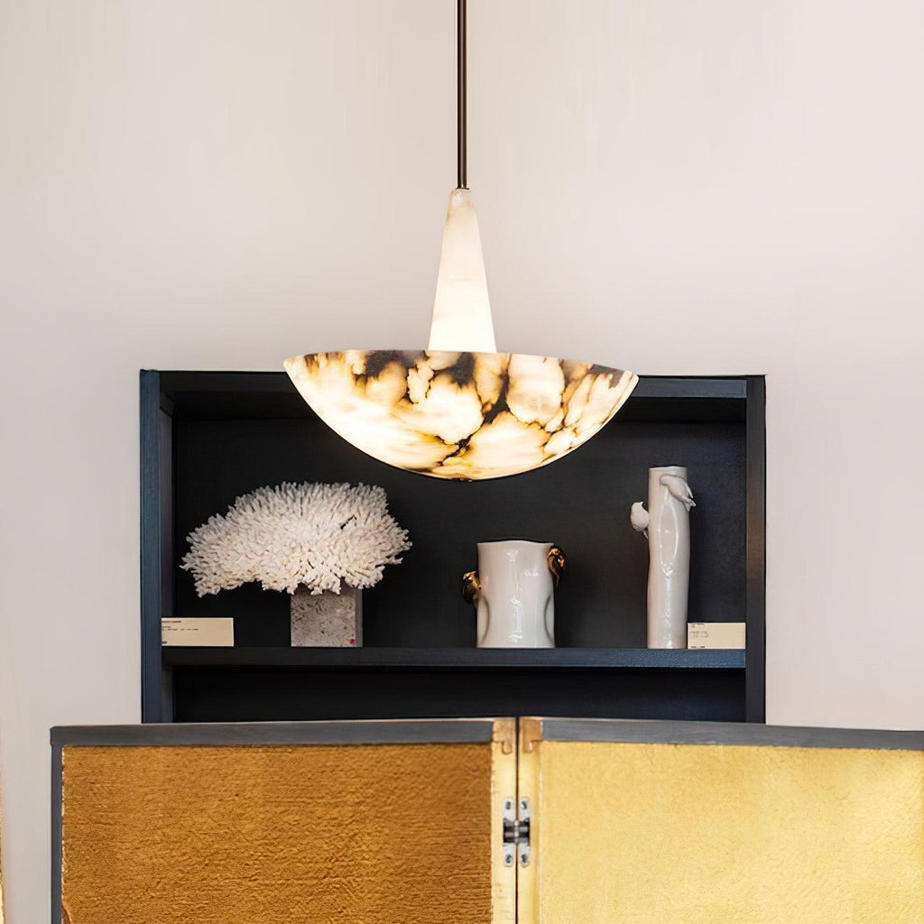 Phoebe Alabaster Pendant Lamp