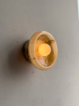 Aurora Green Onyx Sconce
