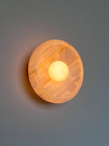 Pink Onyx Sconce