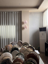 Pink Onyx Sconce