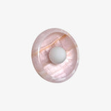 Pink Onyx Sconce