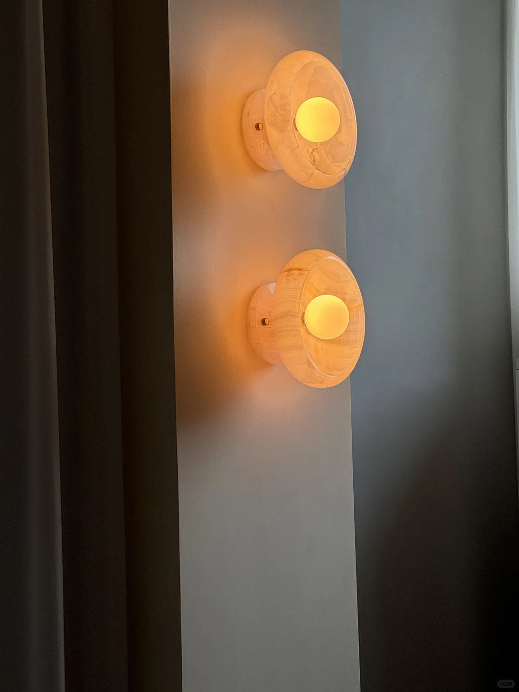 Pink Onyx Sconce