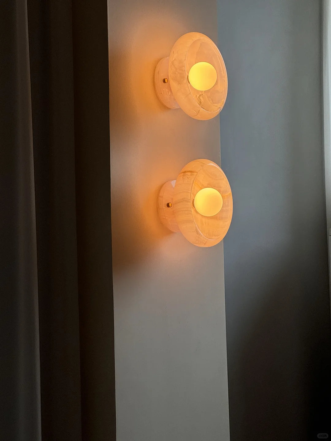 Pink Onyx Sconce