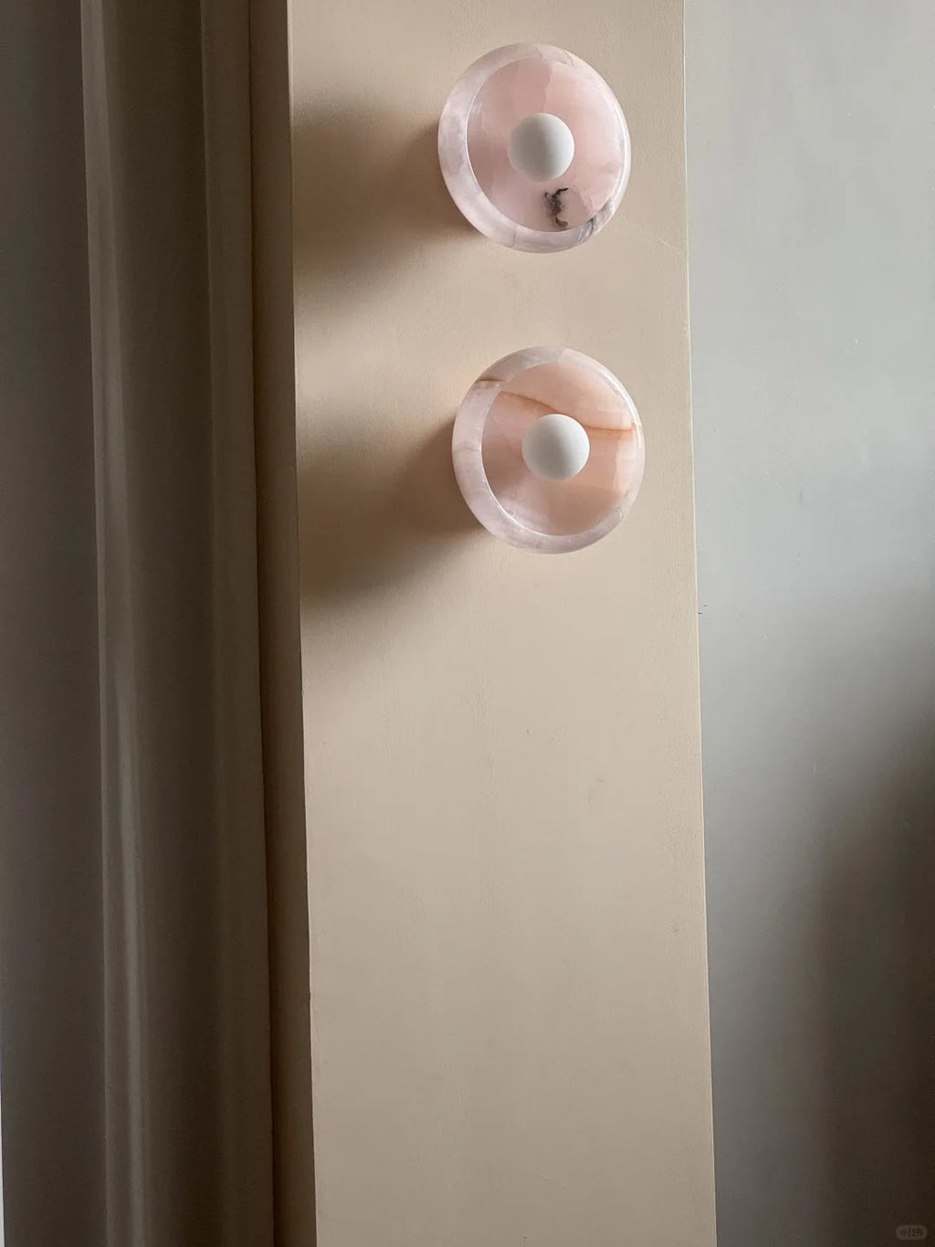 Pink Onyx Sconce