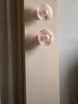 Pink Onyx Sconce