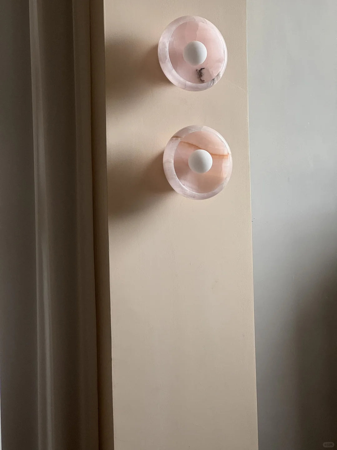 Pink Onyx Sconce