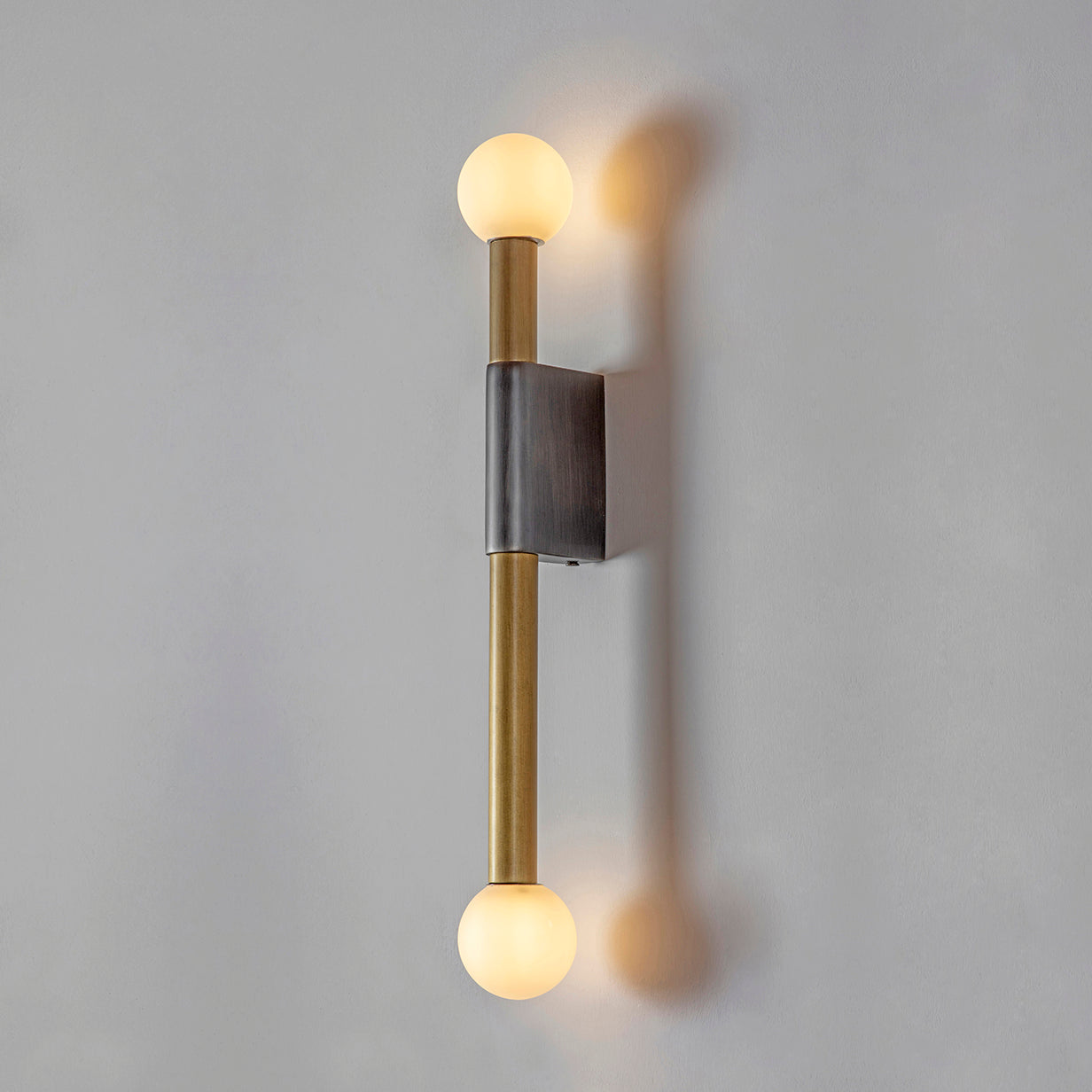 Pole and Circle Wall Sconce