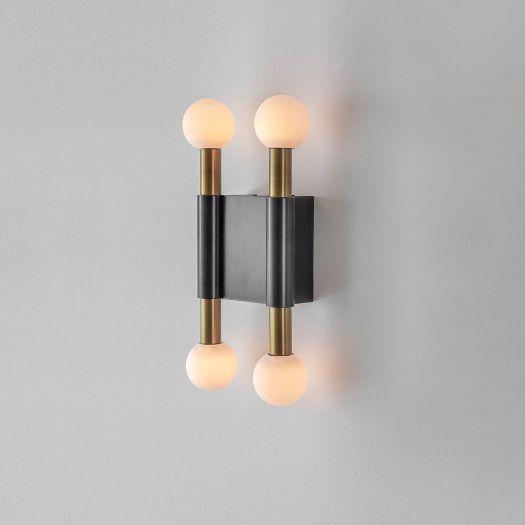 Pole and Circle Wall Sconce
