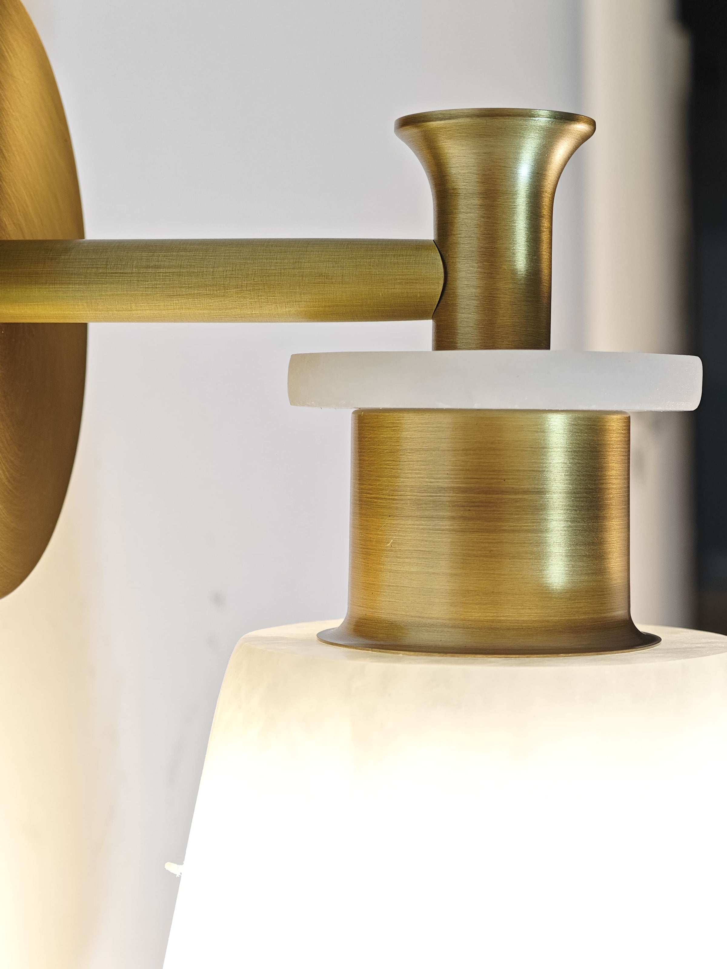 Polly Alabaster Wall Sconce
