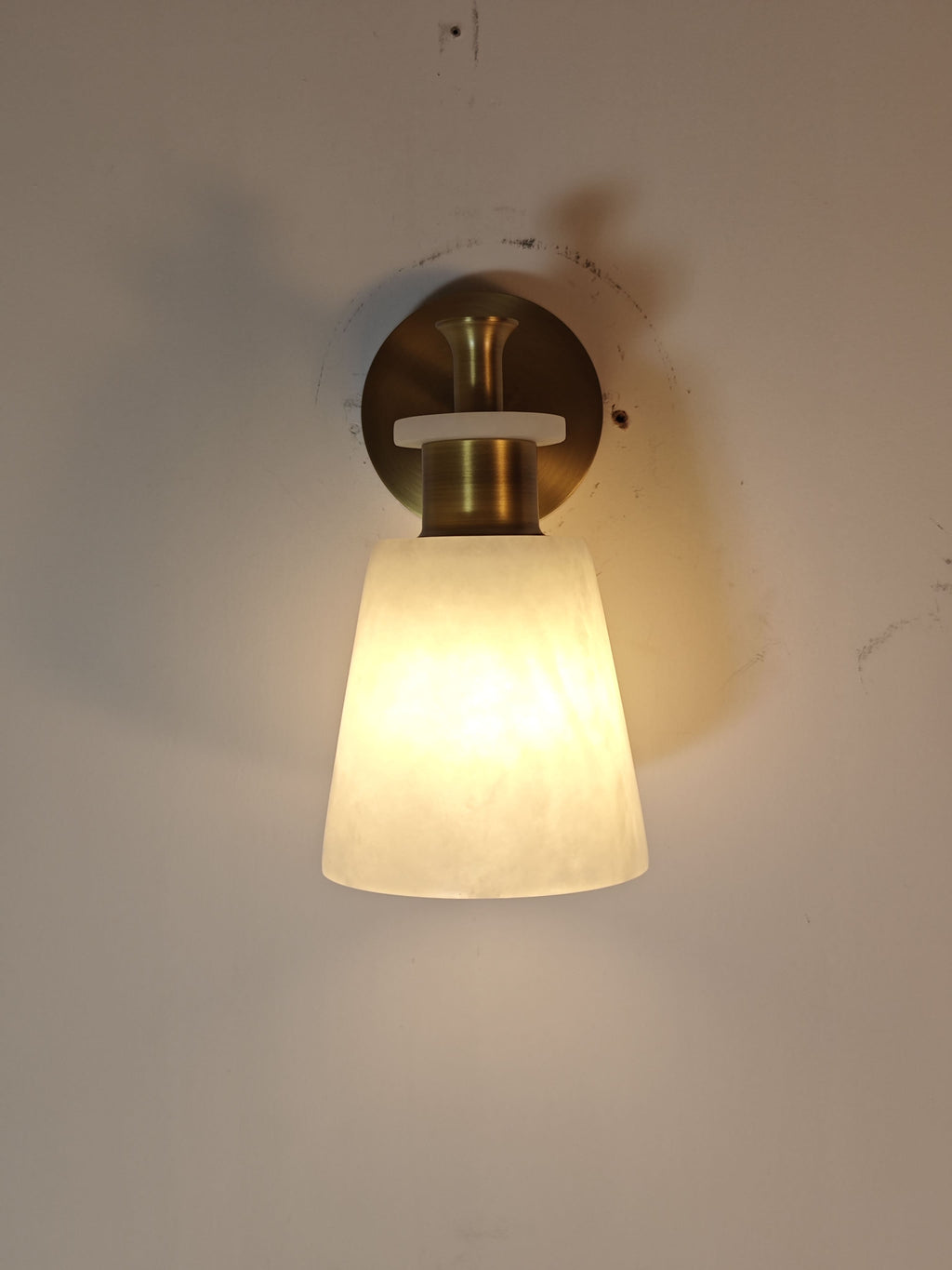 Polly Alabaster Wall Sconce