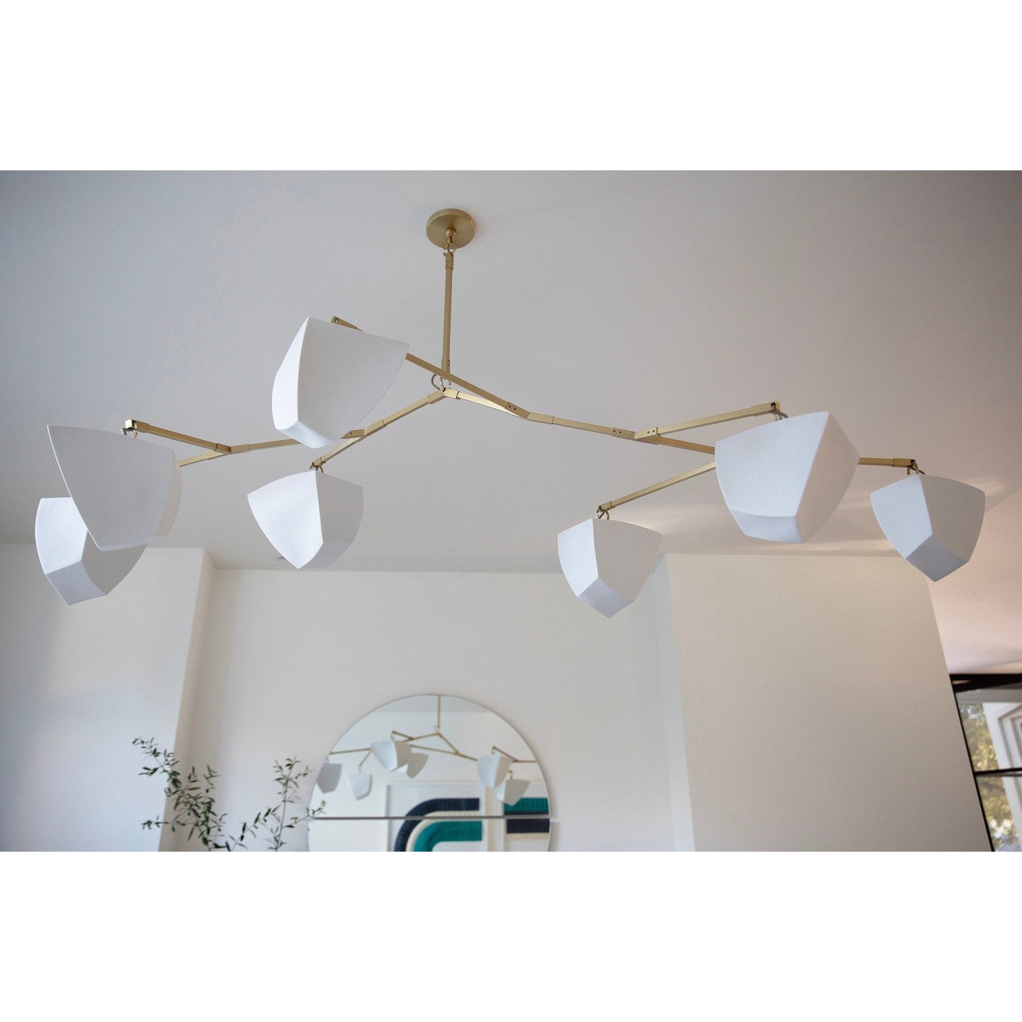 Porcelain Cassiopeia Mobile Chandelier