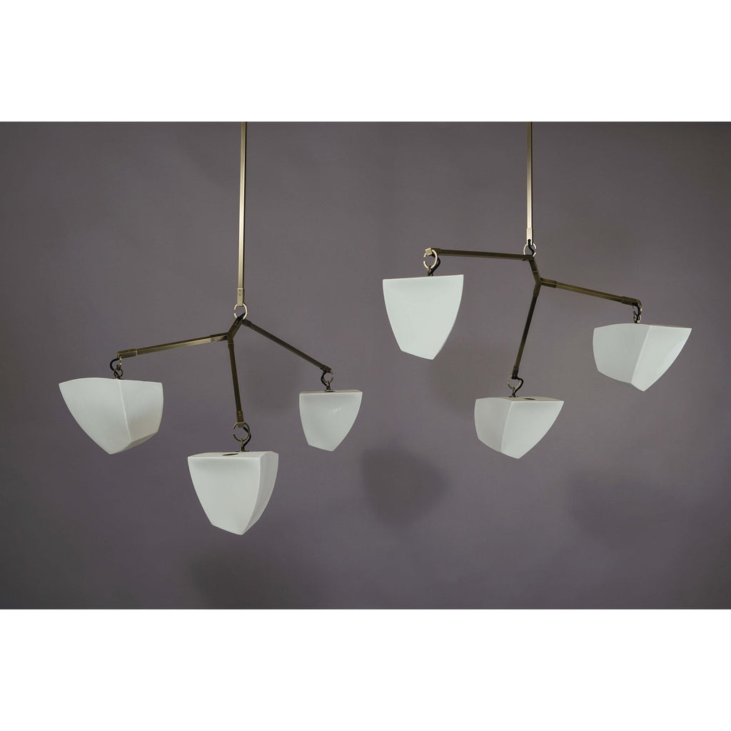 Porcelain Cassiopeia Mobile Chandelier