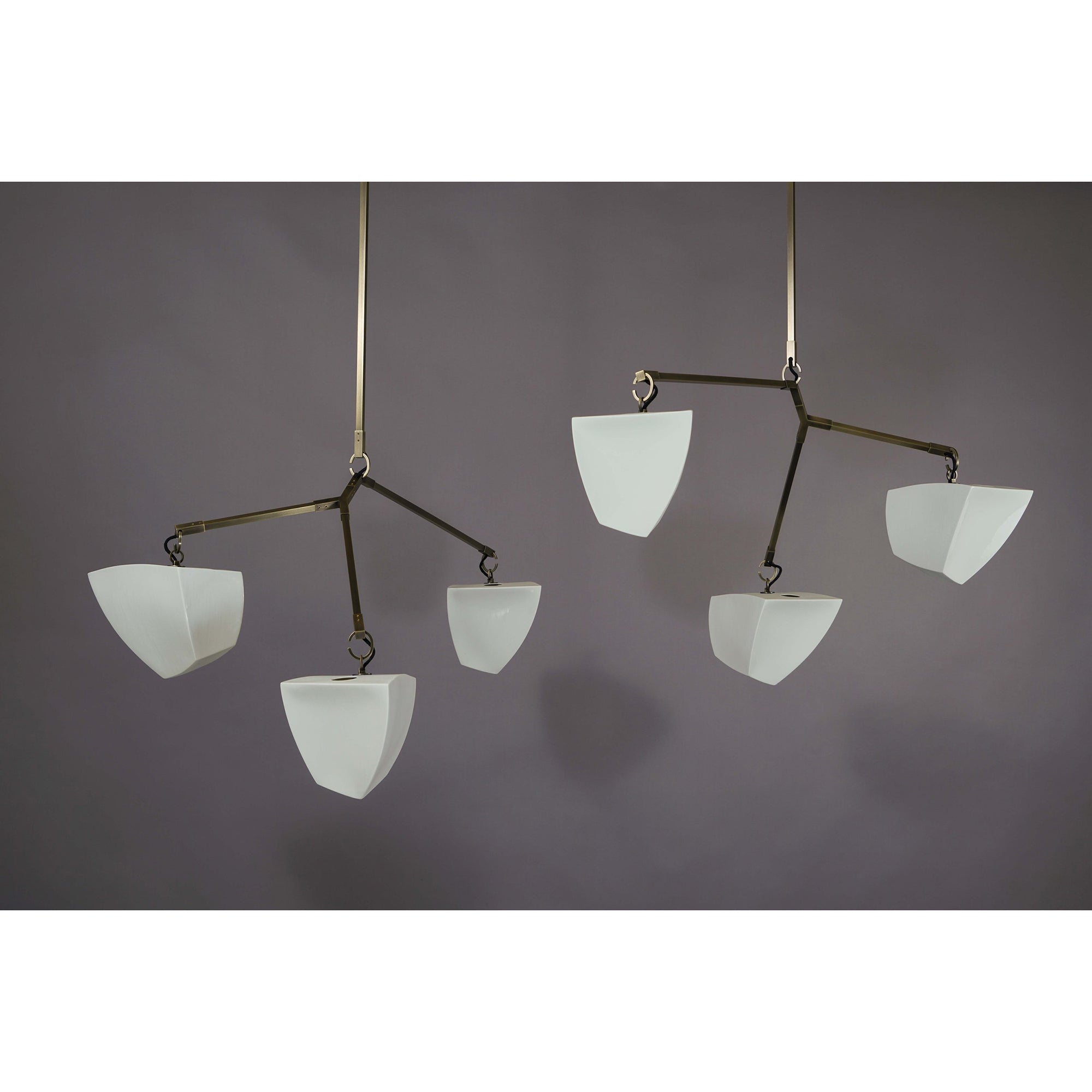 Porcelain Cassiopeia Mobile Chandelier