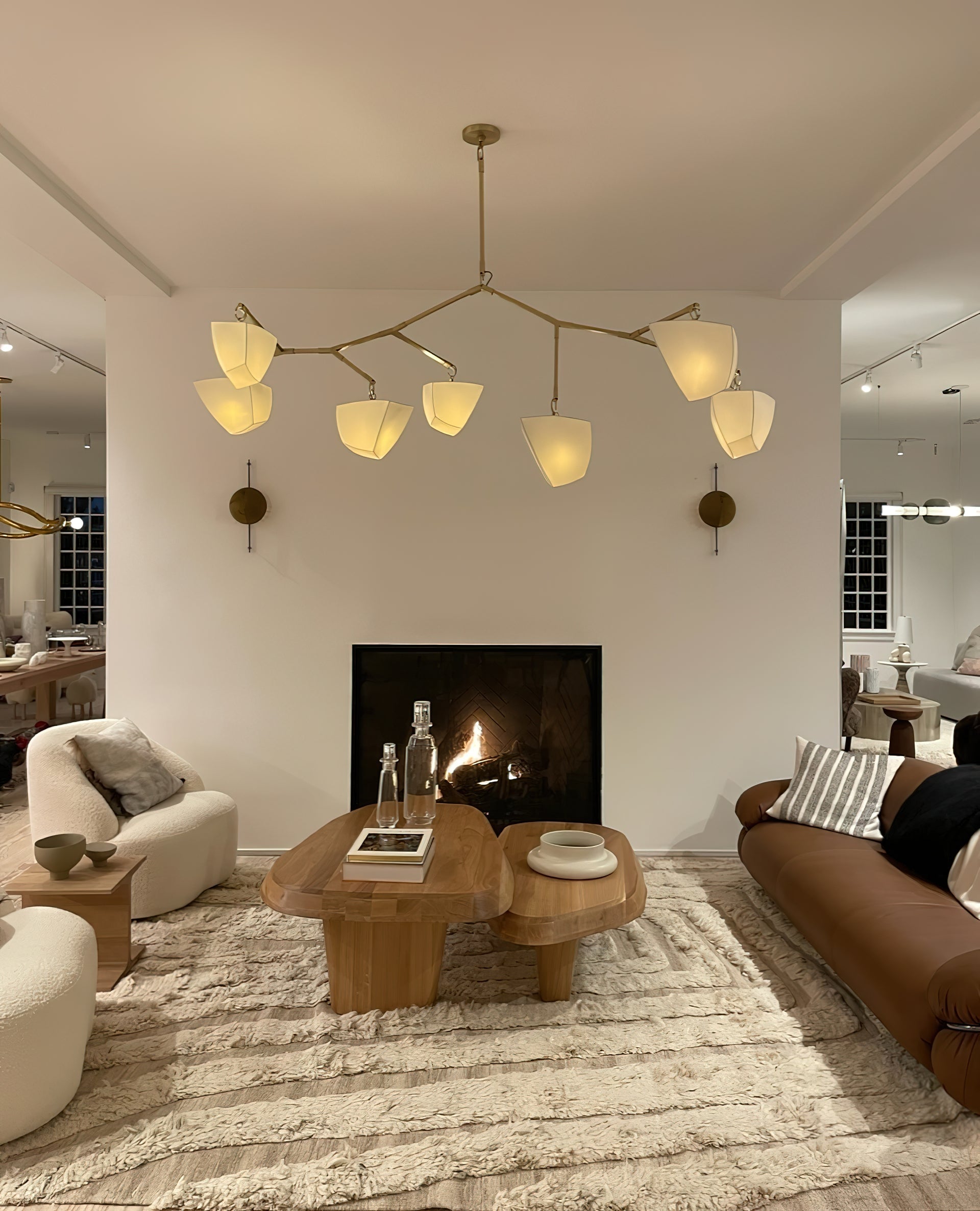 Porcelain Cassiopeia Mobile Chandelier
