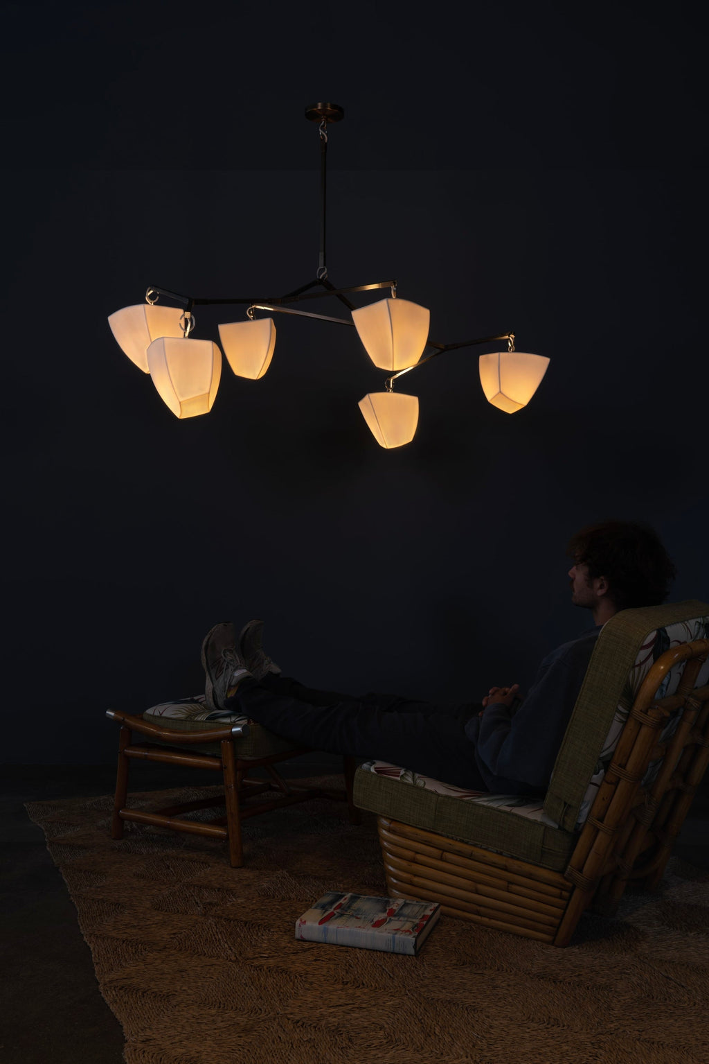 Porcelain Cassiopeia Mobile Chandelier