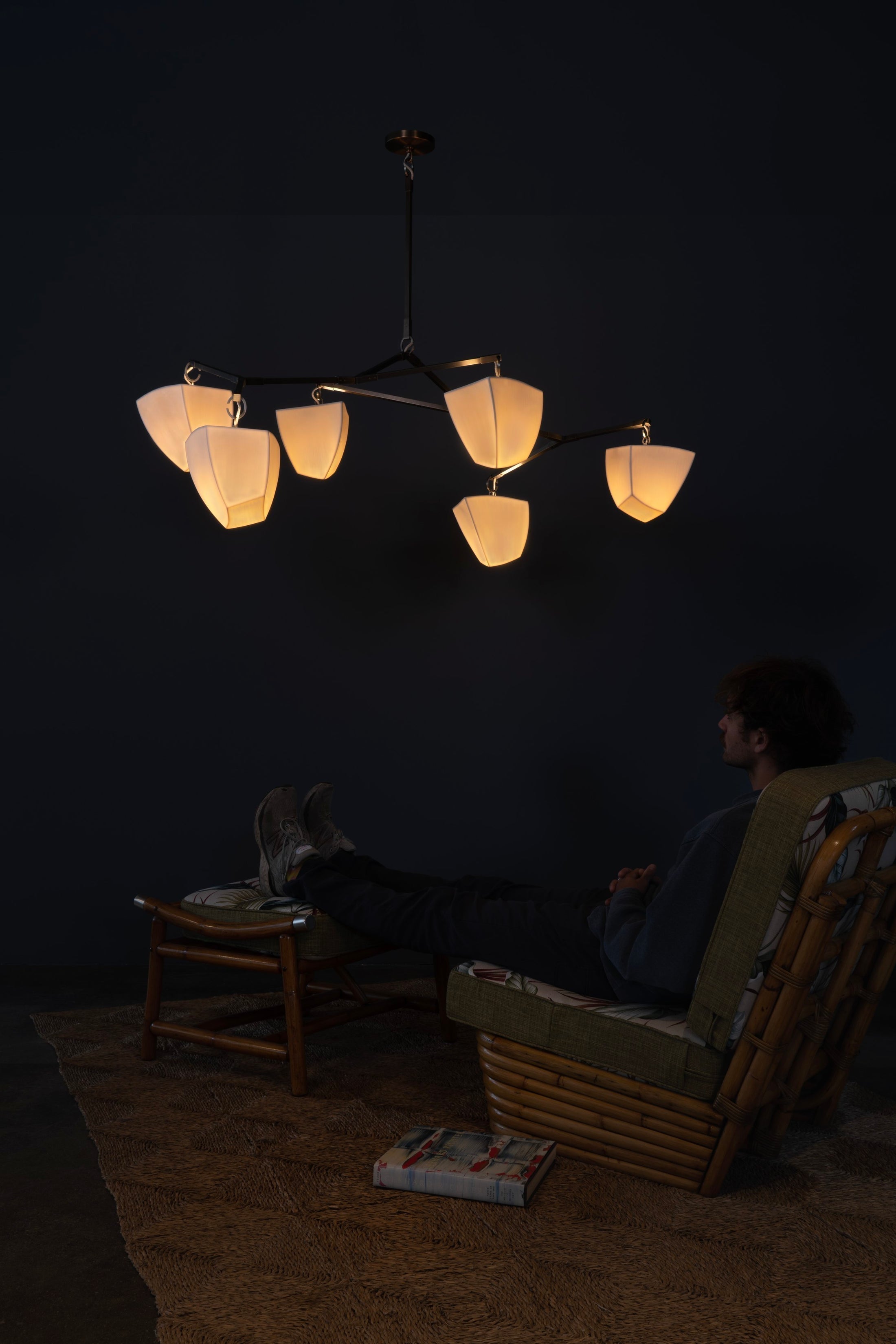 Porcelain Cassiopeia Mobile Chandelier