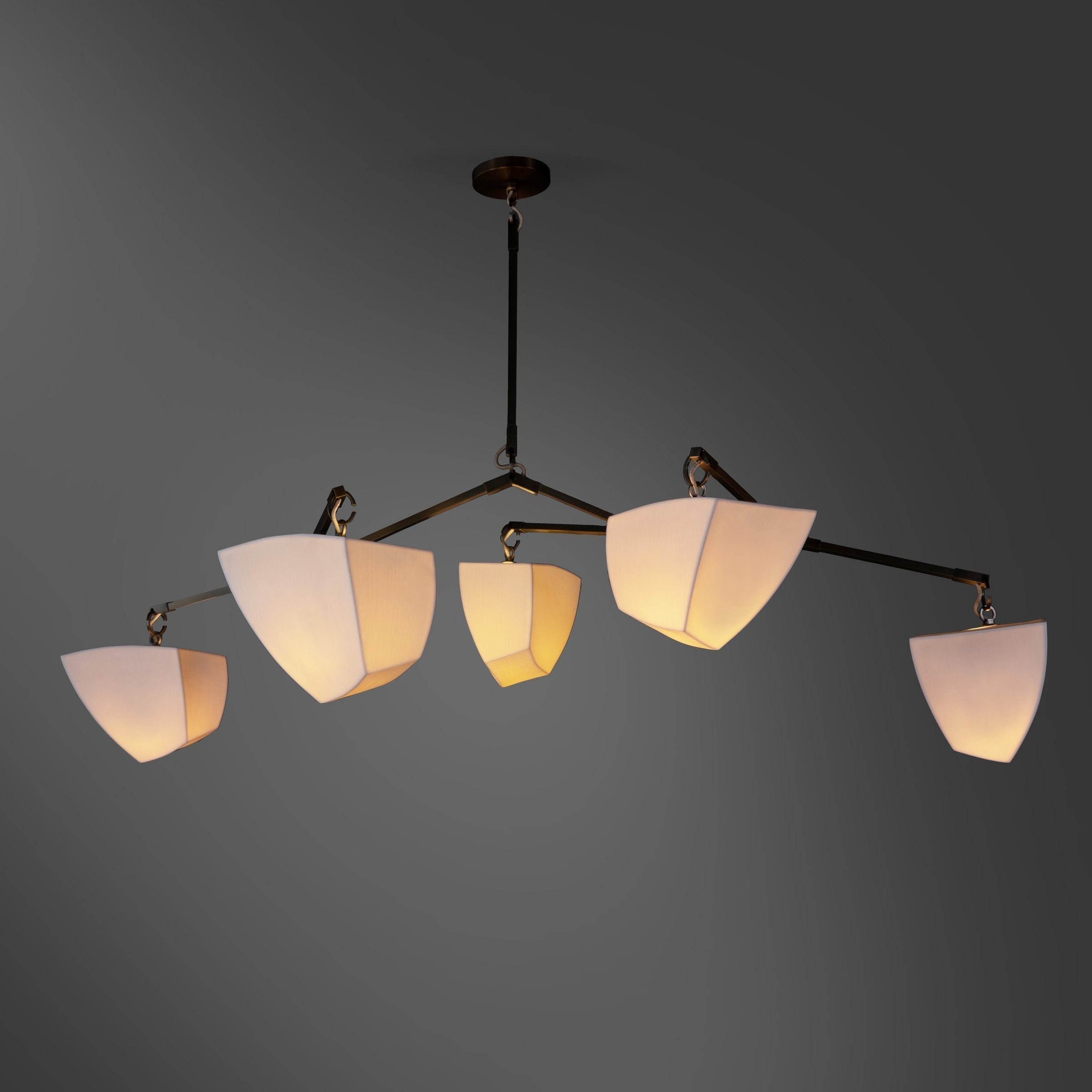 Porcelain Cassiopeia Mobile Chandelier