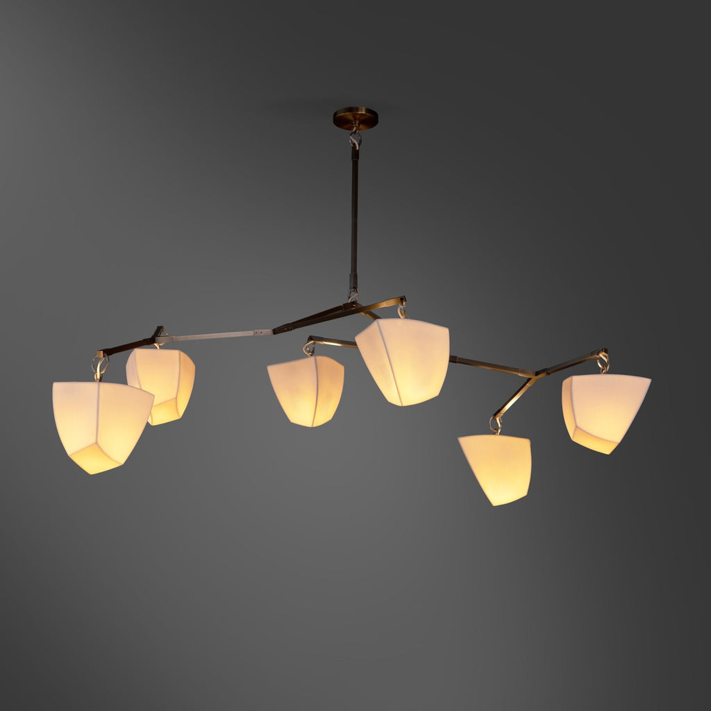 Porcelain Cassiopeia Mobile Chandelier