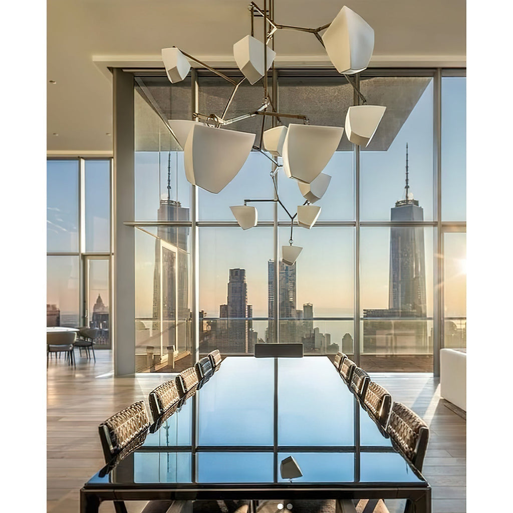 Porcelain Cassiopeia Mobile Chandelier