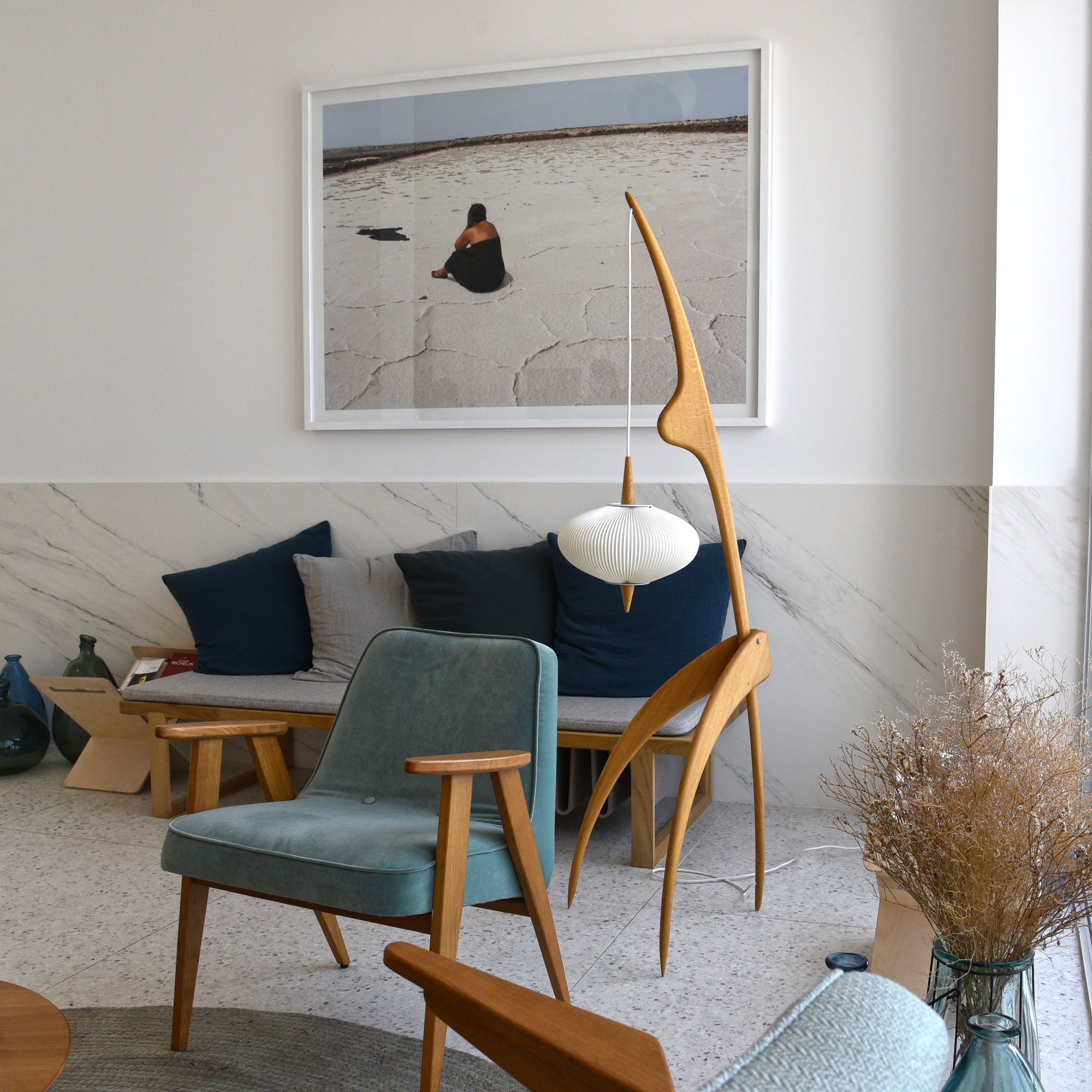 Praying Mantis Floor Lamp