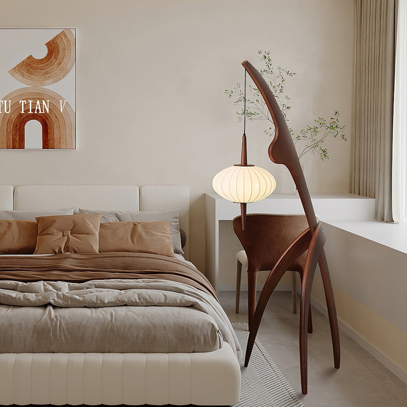 Praying Mantis Floor Lamp