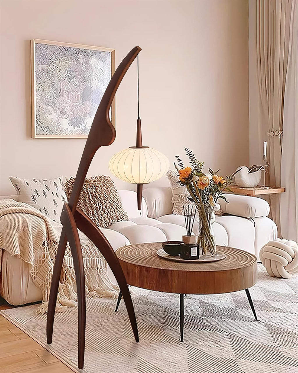 Praying Mantis Floor Lamp