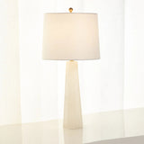Quatrefoil Alabaster Table Lamp