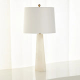 Quatrefoil Alabaster Table Lamp