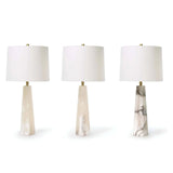 Quatrefoil Alabaster Table Lamp