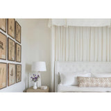 Quatrefoil Alabaster Table Lamp