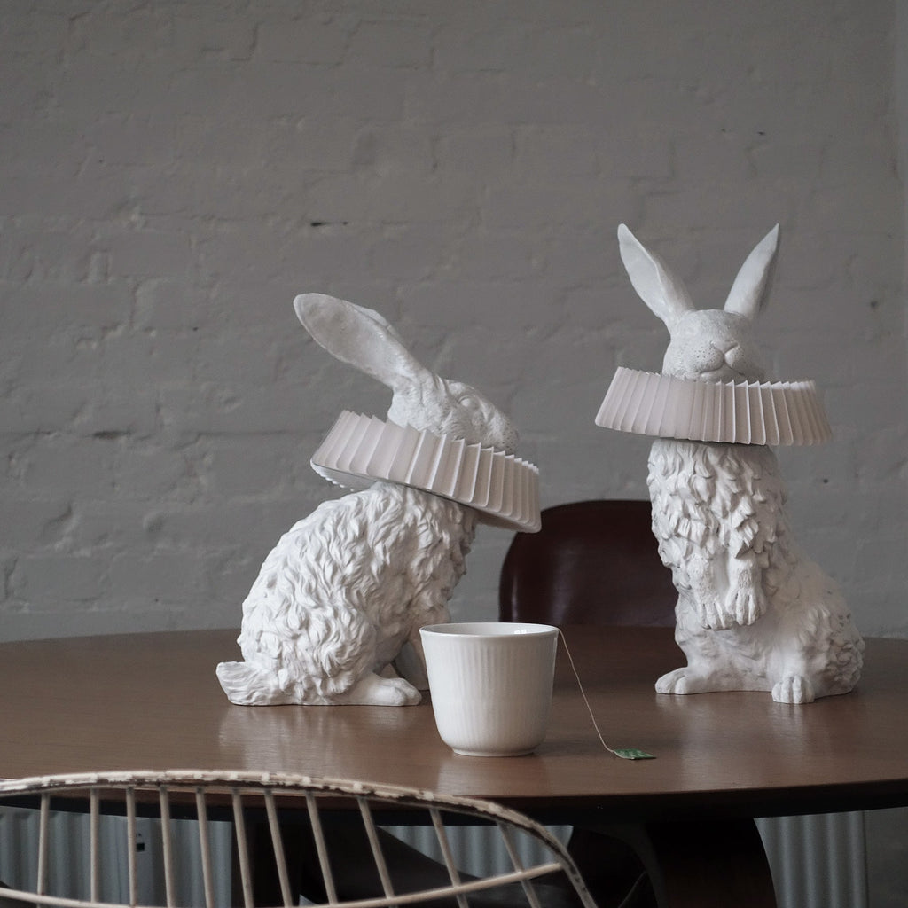 Rabbit Sculpture Table Lamp