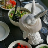 Rabbit Sculpture Table Lamp