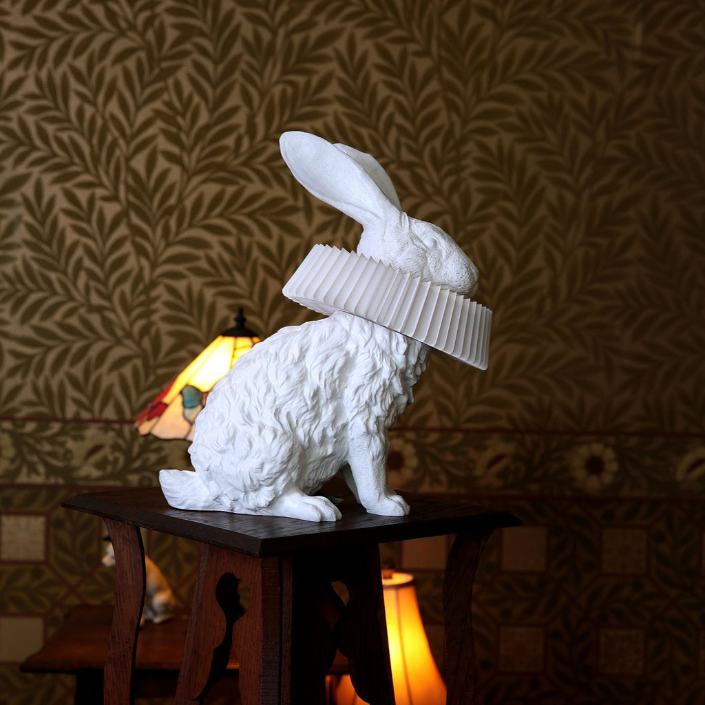 Rabbit Sculpture Table Lamp