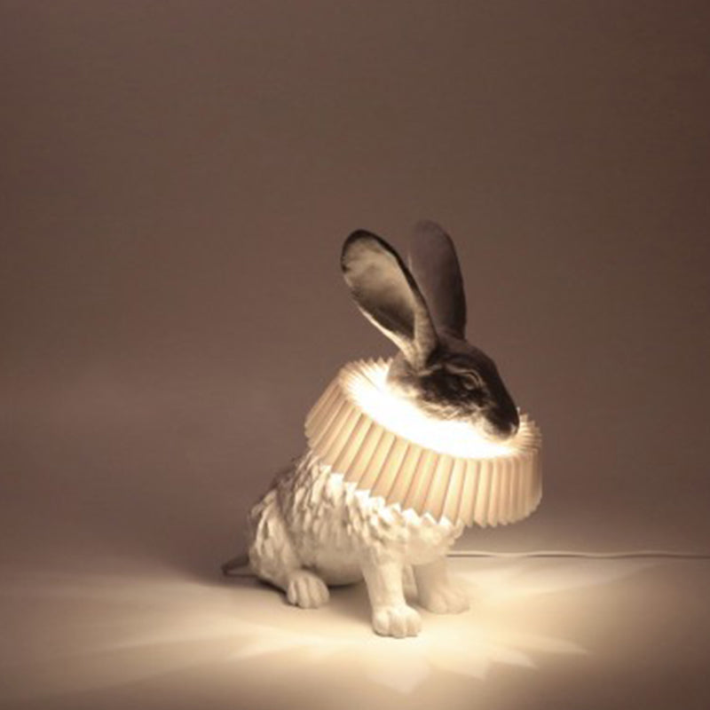 Rabbit Sculpture Table Lamp