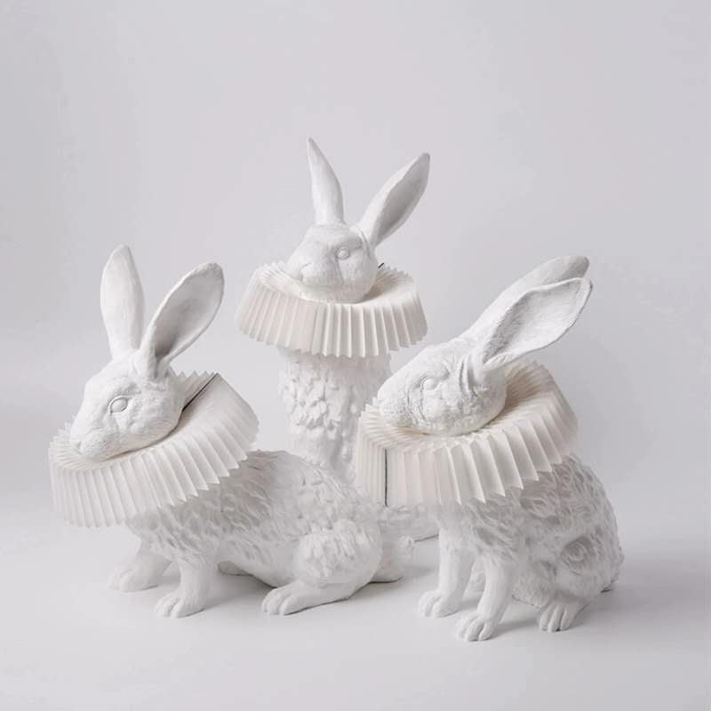 Rabbit Sculpture Table Lamp