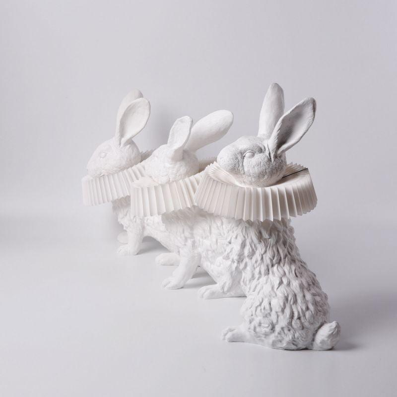 Rabbit Sculpture Table Lamp